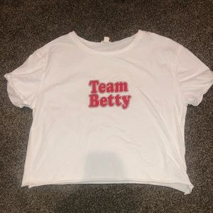 GARAGE BAND “TEAM BETTY” T SHIRT